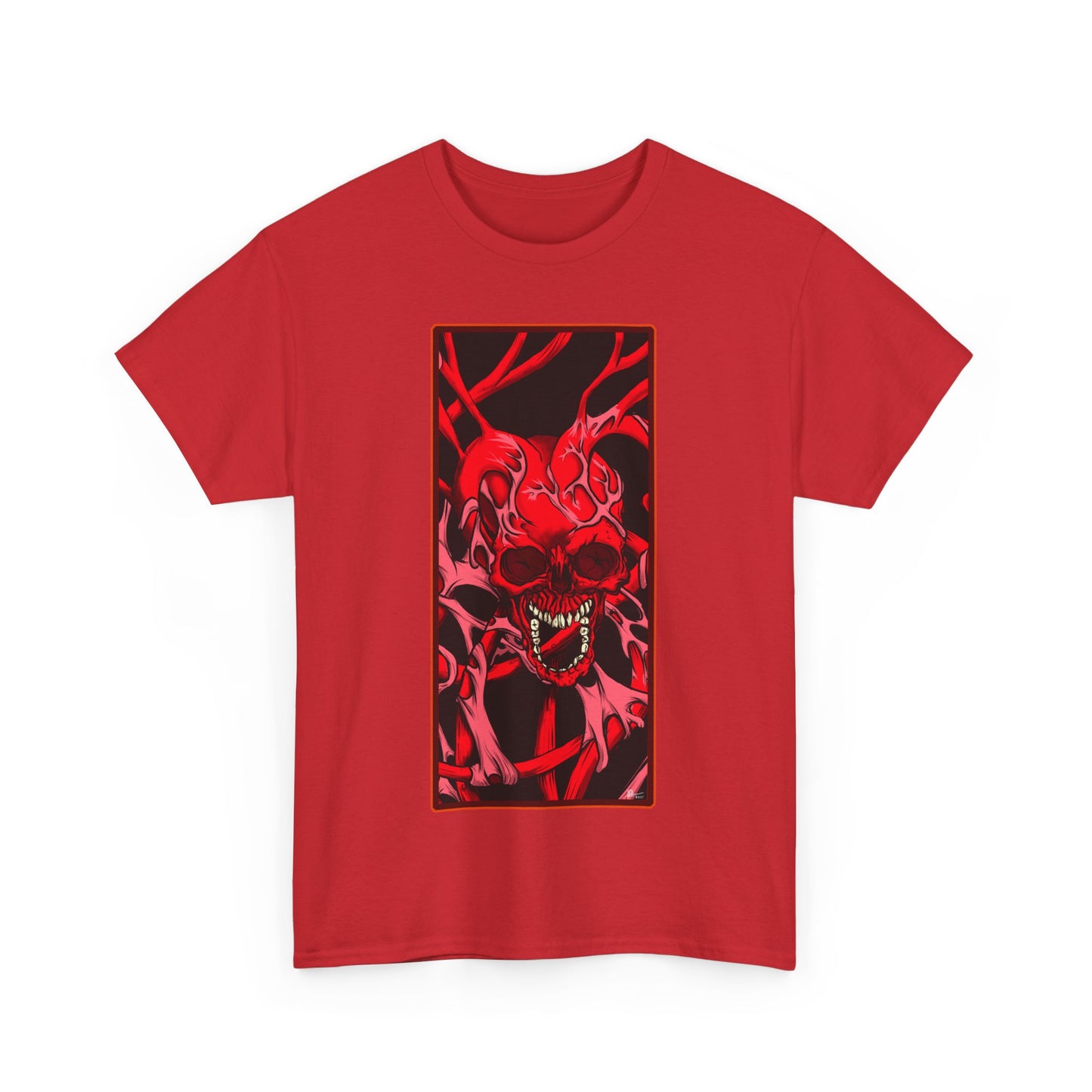 Gaming Fantasy Evil Heart Unisex Tee