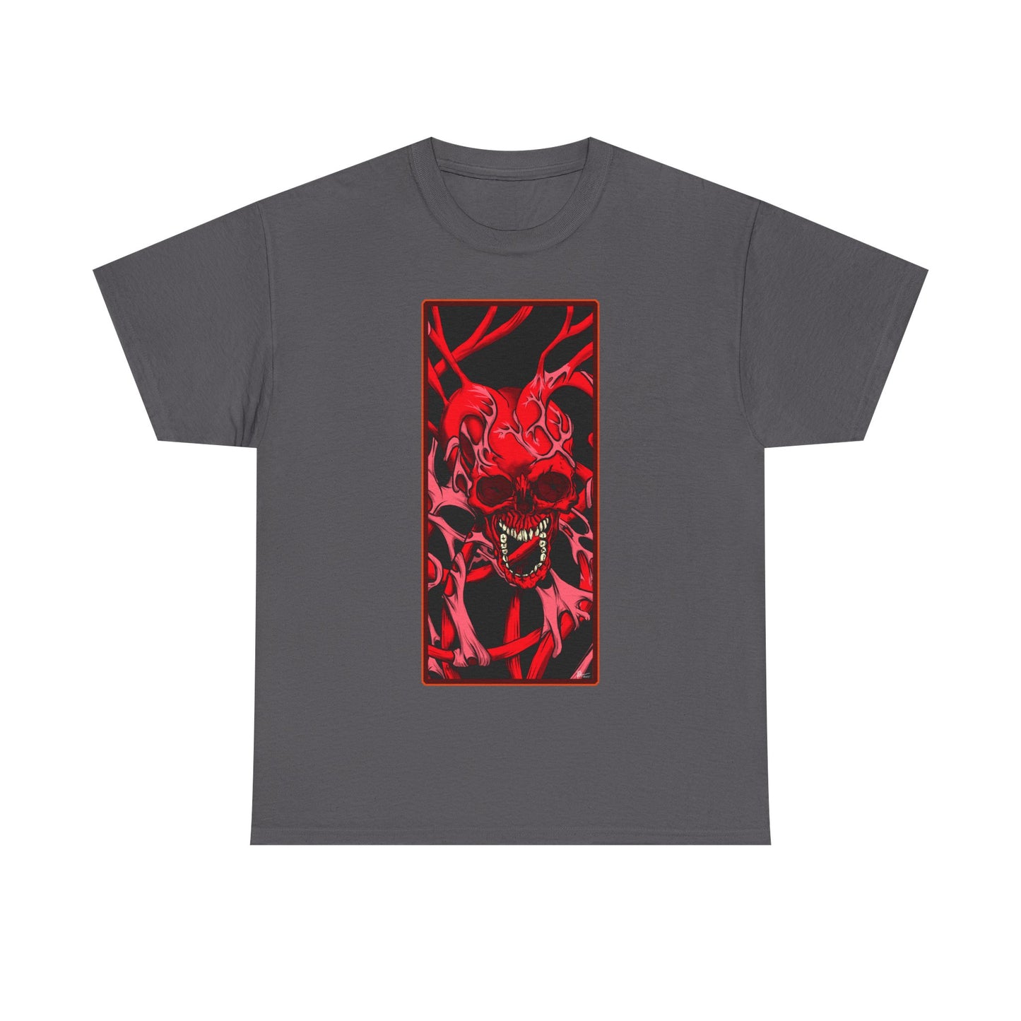 Gaming Fantasy Evil Heart Unisex Tee