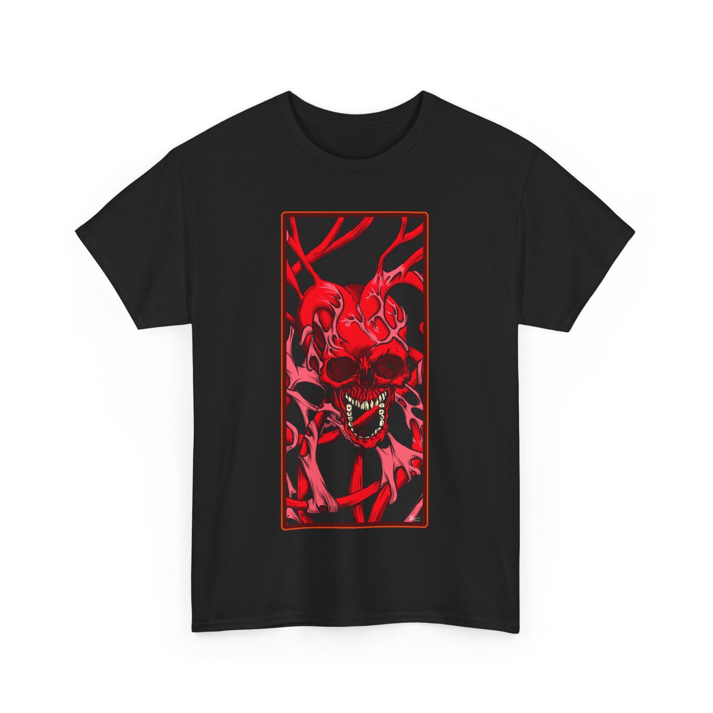 Gaming Fantasy Evil Heart Unisex Tee
