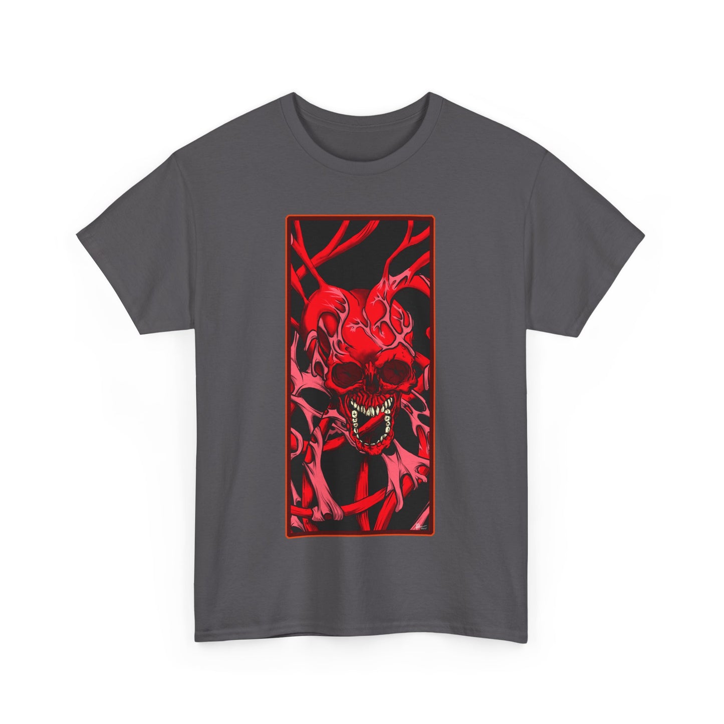 Gaming Fantasy Evil Heart Unisex Tee