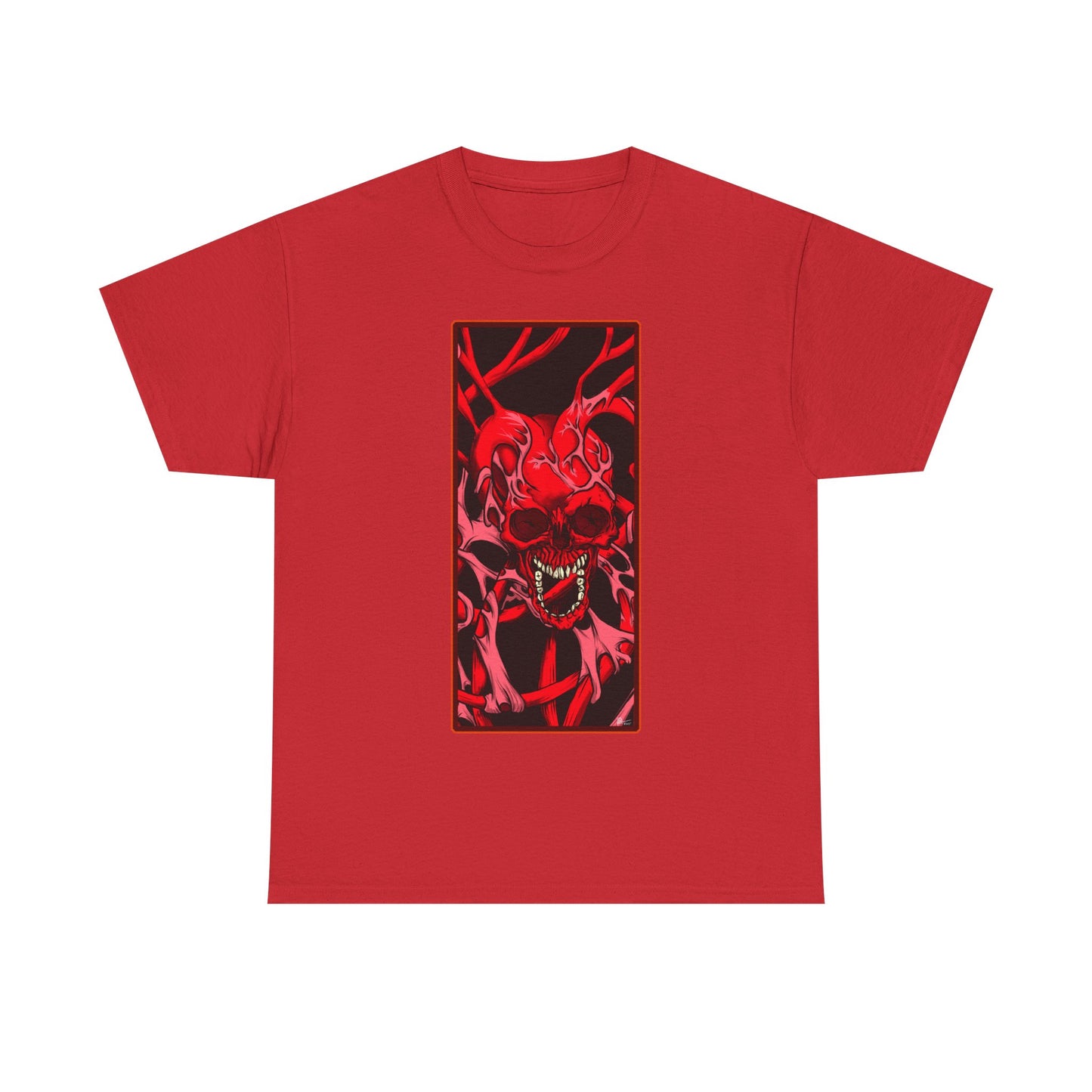 Gaming Fantasy Evil Heart Unisex Tee